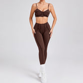 Sculpt Seamless Activewear Set –Brown