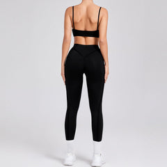Sculpt Seamless Activewear Set –Black