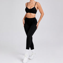 Sculpt Seamless Activewear Set –Black