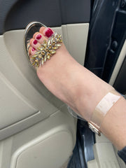 Open Toe Heel -Diamond