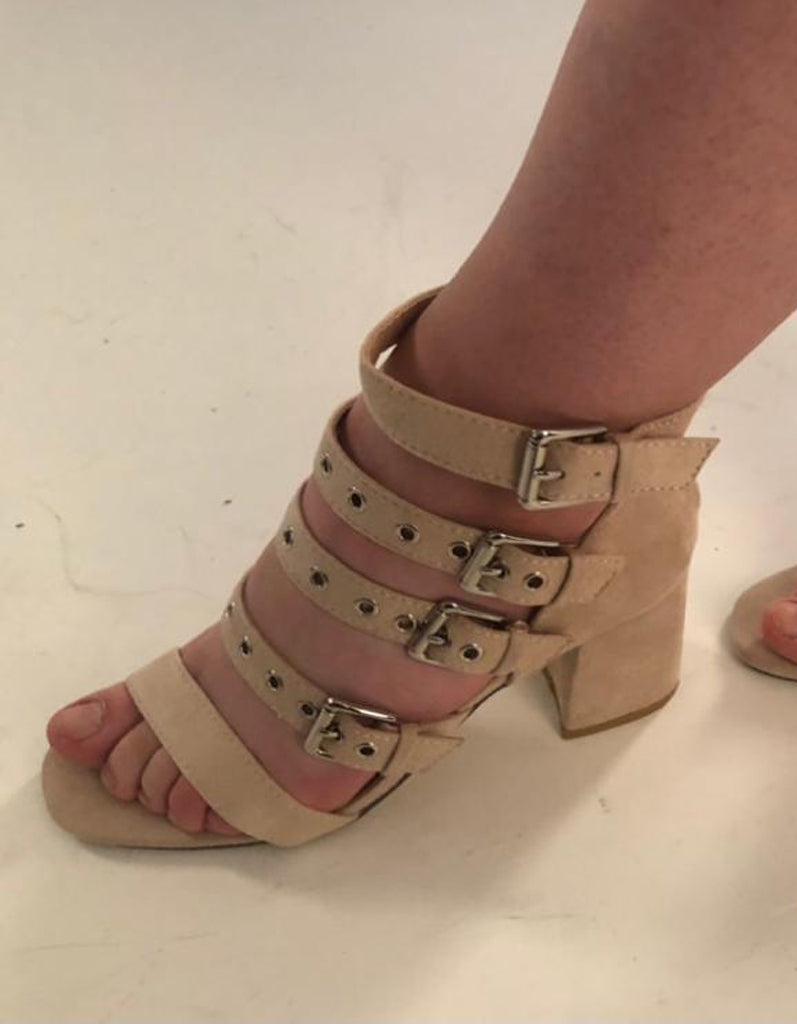 Multi Buckle Heels