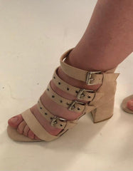 Multi Buckle Heels
